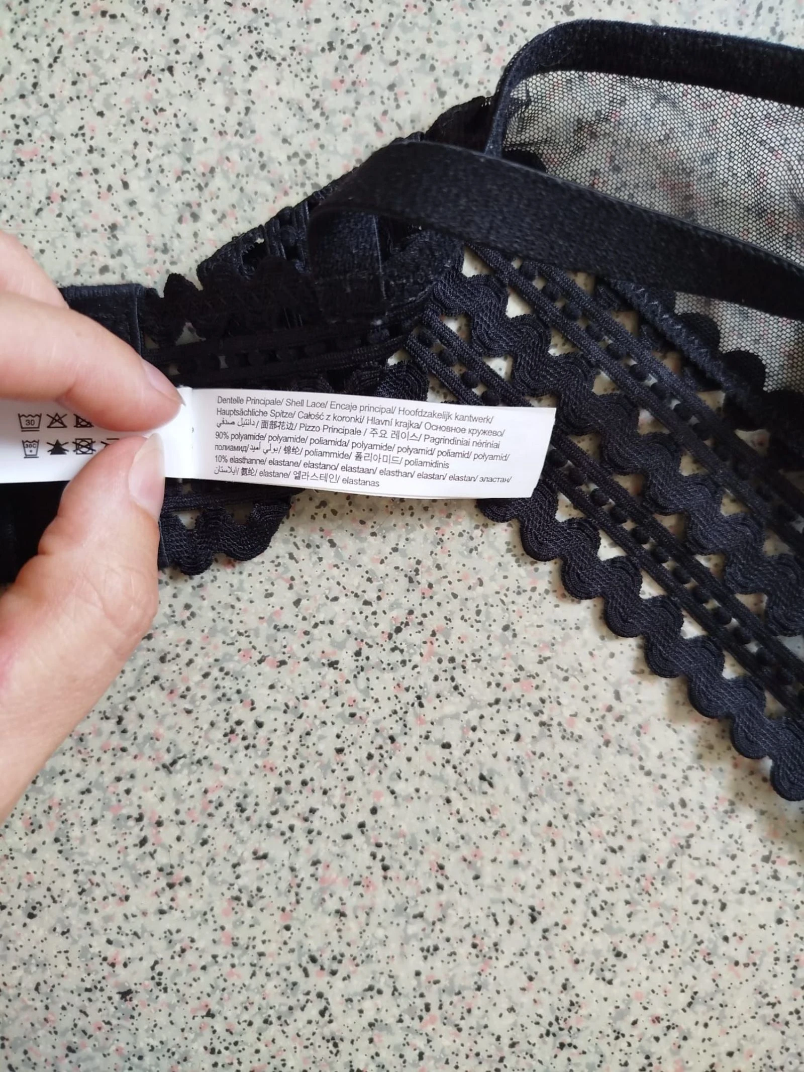 Etam soutien gorge triangle sans armature 90C  – photo 11